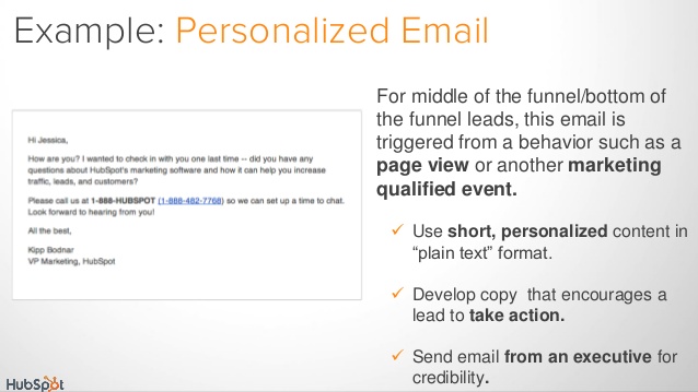 lead generation email sample